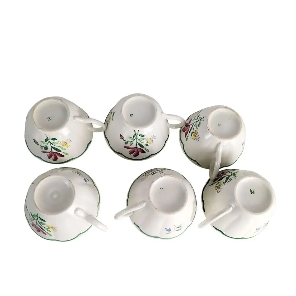 Vintage Set of 6 Longchamp France 
